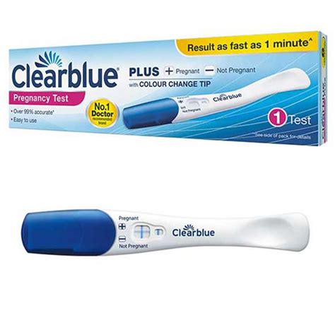 Clearblue Plus Pregnancy Test 1pk Healthwise