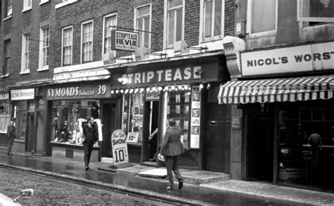 black and white photos of soho london in 1972 ~ vintage everyday