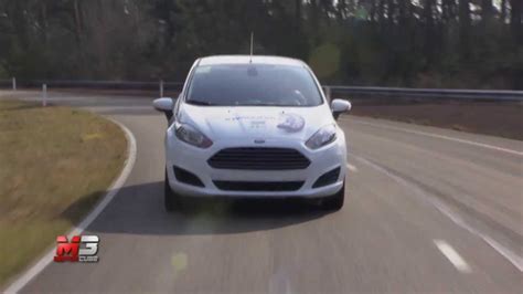 Ford Fiesta Electric E Wheel Drive Test Drive Youtube