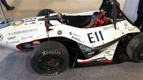 Race Car With Over 360 3d Printed Parts On Display At Chinese Expo