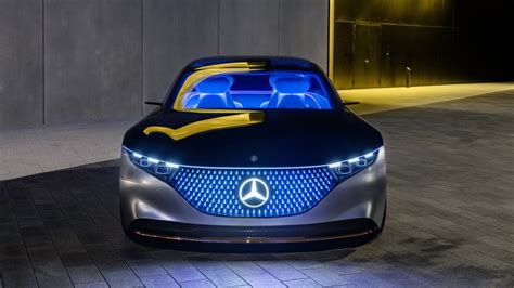 Mercedes Benz Vision Eqs 2019 4k 5 Wallpaper Hd Car Wallpapers Id