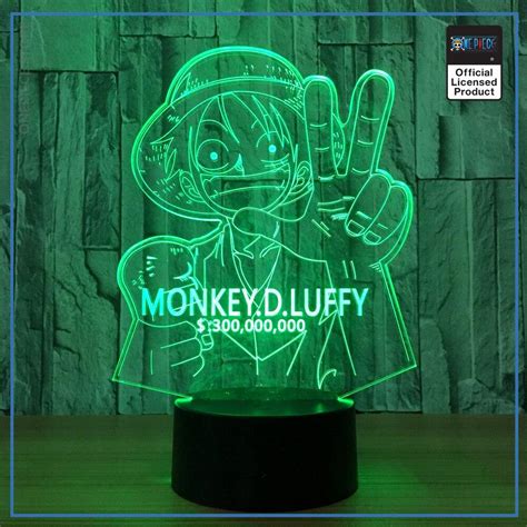 One Piece Anime Light Lamp Monkey D Luffy Official Merch One Piece