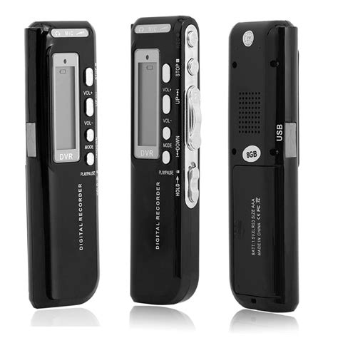 Usb Voice Activated Recorder Digital Voice Recorder Mp3 Player