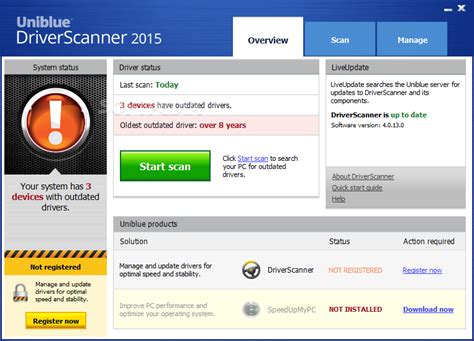 You can complete from scanning to saving at one time by simply clicking the corresponding icon in the ij scan. Download Uniblue DriverScanner 2018 4.2.1.0