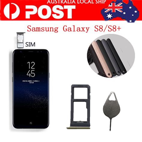 Latest galaxy phone with infinity display, duel pixel camera, iris scanning and ip68 rated water and dust resistance. Samsung Galaxy S8+/S8 SIM Card +Micro SD Holder Slot Tray +Eject Pin AU Seller | eBay