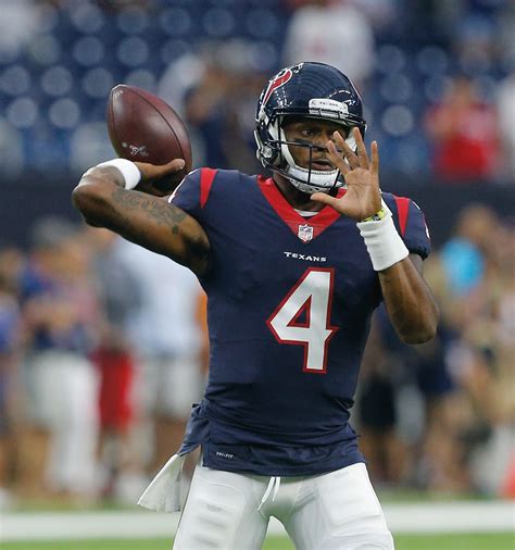 Two months after asking for a trade because he reportedly wasn't happy with the way houston handled. B/R: Houston Texans' QB Deshaun Watson is top NFL rookie