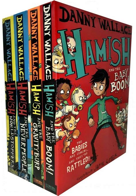 Hamish Series 4 Books Collection Set Adult Paperback Danny Walla