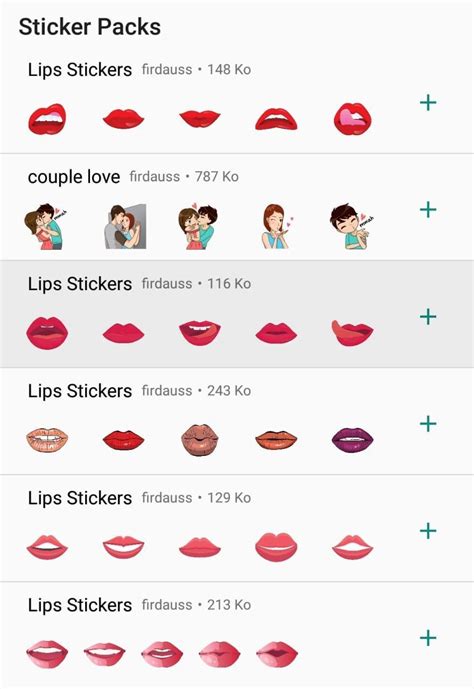 Stickers Kisses Apk For Android Download