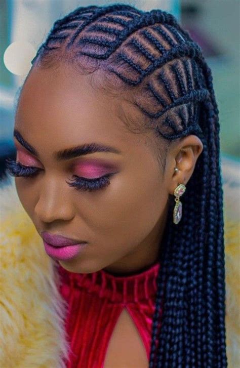 Trending Ghana Braids Hairstyles You Should Consider Volume Stylish Naija Cornrows Natural