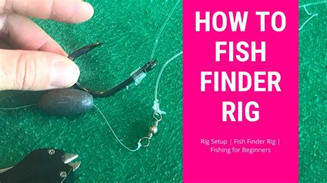Rig Setup Fish Finder Rig Fishing For Beginners Youtube