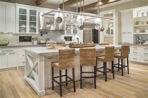 Breakfast bars that have curve design provide a bit more seating space than their straight counterparts. Top 5 Kitchen Island Plans - Time to Build