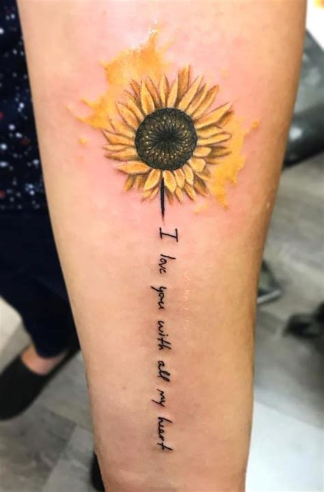 Celebrate The Beauty Of Nature With These Inspirational Sunflower Tattoos Kickass Things