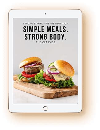 Simple Meals Strong Body - The Classics | Strong Strong Friends
