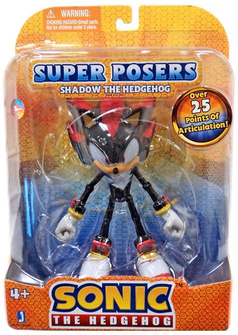 Sonic The Hedgehog Super Posers Shadow 5 Action Figure Jazwares Toywiz