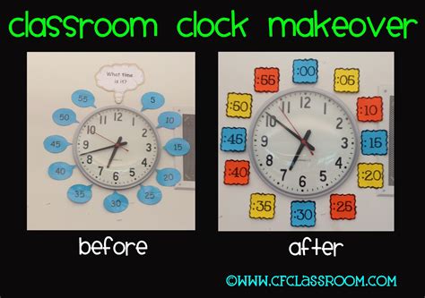 Classroom Clock Labels Classroom 360 Clutter Free Classroom