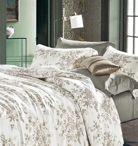Enjoy your dream with 100% dada quality superior. French Country Garden Toile Floral Printed Duvet Quilt ...