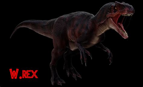 Kevin Vanwijmelbeke Wrex Allosaurus Jurassic Park