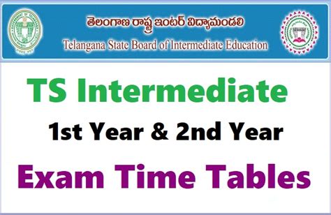 Ts Inter Supply Exam Date 2020telangana Inter 1st And 2nd Year