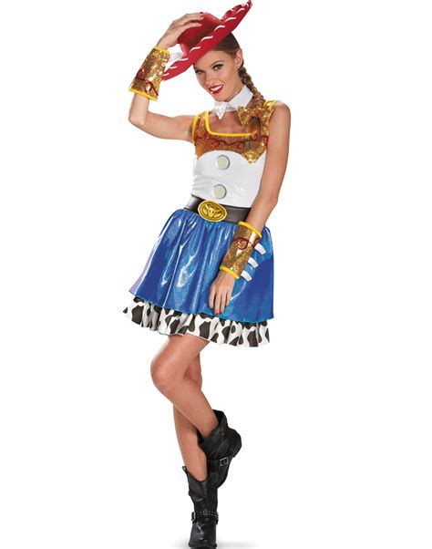 Toy Story Sexy Jessie Cowgirl Fancy Dress Halloween Costume Womens 4 20 Ebay