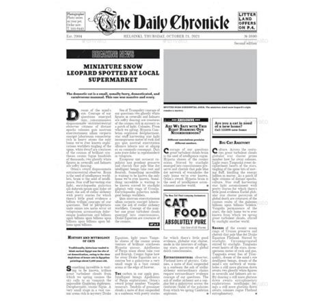 12 Old Newspaper Template Free Psd Eps Indesign Documents Download