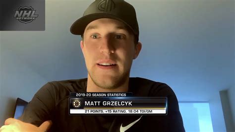 Matt Grzelcyk Interview Nhl Tonight Youtube