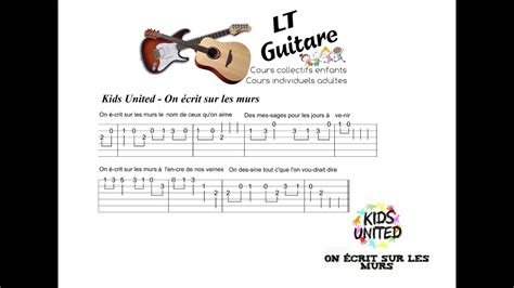 Lt Guitare Bonus 13 Kids United On écrit Sur Les Murs Youtube