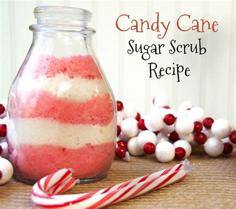 Candy Cane Sugar Scrub Recipe Turning The Clock Back