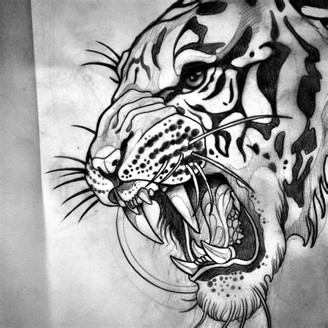 Pin By Agus Tyas On Animal Tattoo Drawings Tattoos Tiger Tattoo Design