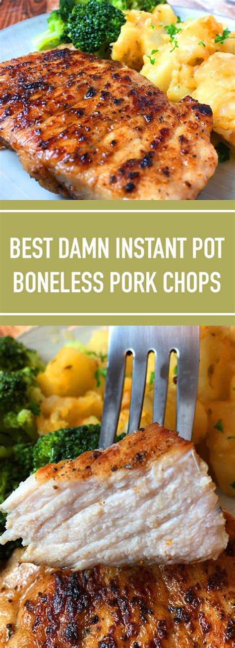 Best Damn Instant Pot Boneless Pork Chops