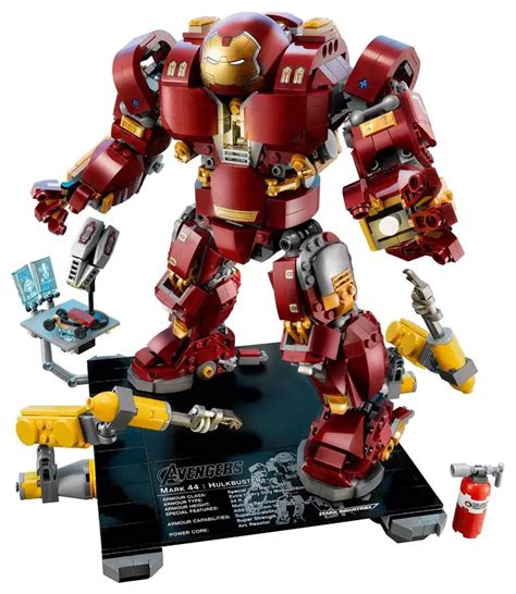 Lego Revela Su Espectacular Figura Del Hulkbuster De Iron Man