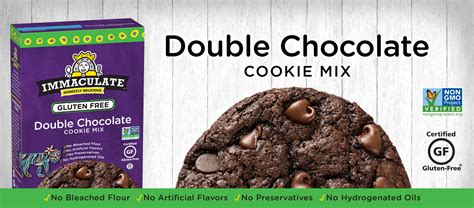 Gluten Free Double Chocolate Cookie Mix Immaculate Baking Company