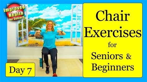 Cardio Workout Chair Exercises For Seniors And Beginners Day 7