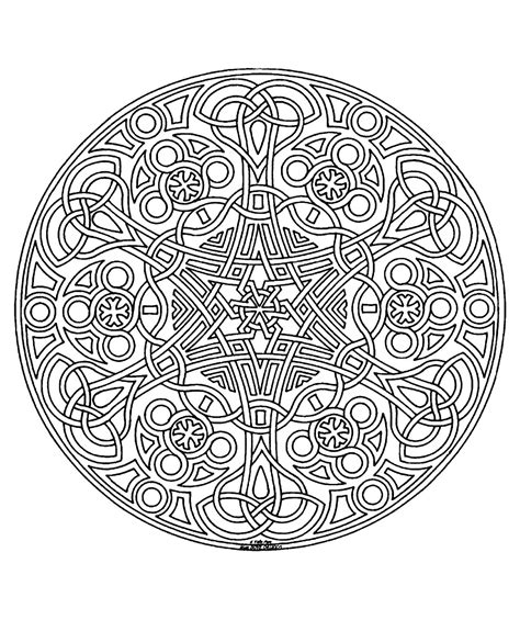 Mandalas Coloring Pages For Adults Coloring Free