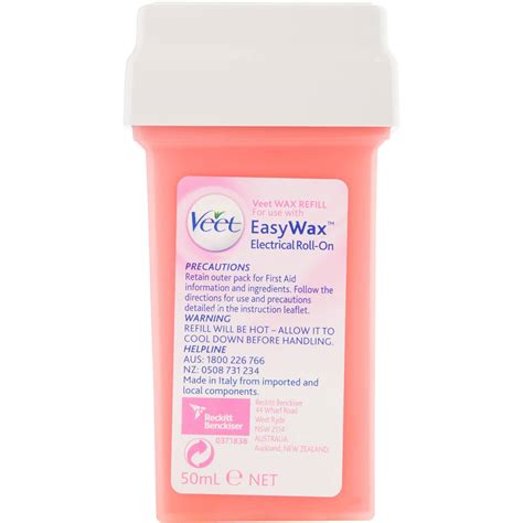 Electrolysis is a way of removing individual hairs from the face or body. Veet Easy Hair Removal Wax Electrical Roll On Kit 50ml ...