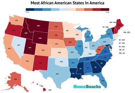 Or patterns in racial distributions, you see them in seconds. States In America With The Largest Black Population, 2020 - RoadSnacks