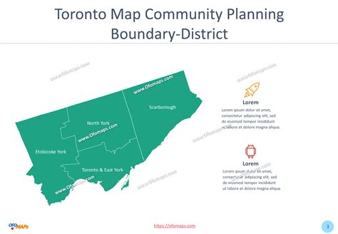Toronto Map With 44 Wards Ofo Maps