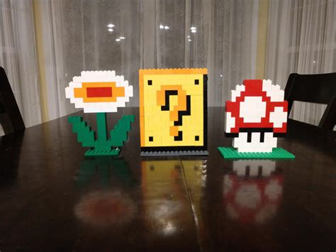 Super Mario Bros Pixel Art Lego