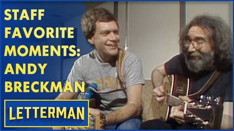 Staff Favorite Moments Writer Andy Breckman Letterman Youtube