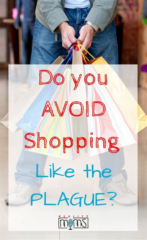 A Man Holding Shopping Bags With The Words Do You Avoid Avoiding