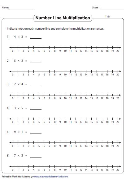 Number Line Worksheet Grade 2
