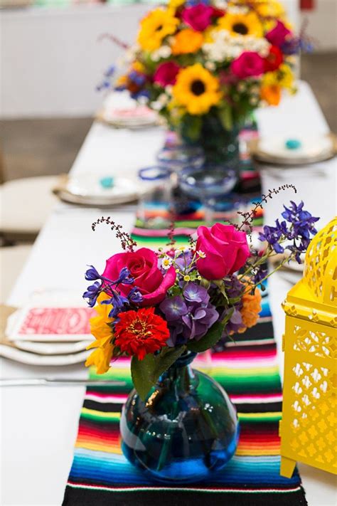 HOW TO STYLE A MEXICAN THEMED TABLE Mexican Themed Weddings Mexican
