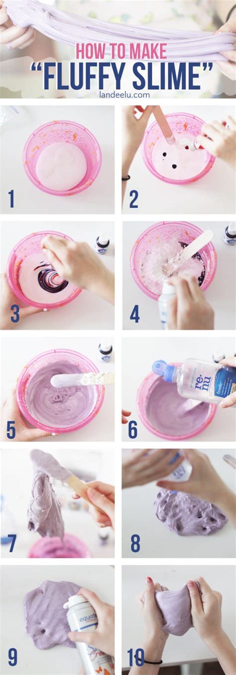 It's also a pretty cool science experiment. How to Make Slime: Easy Fluffy Slime! - landeelu.com