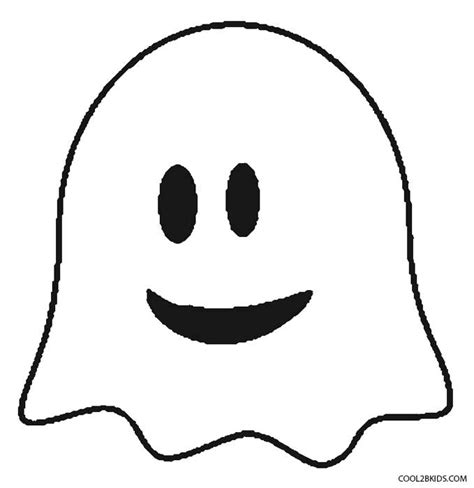 printable ghost coloring pages  kids coolbkids