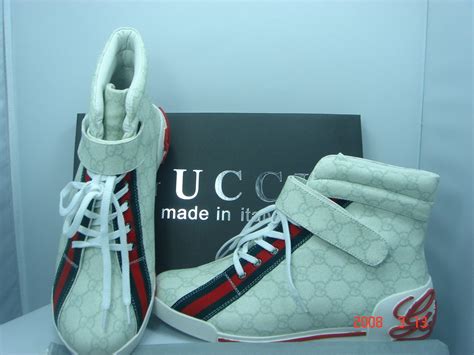 Fashion World Gucci Shoes For Men High Tops