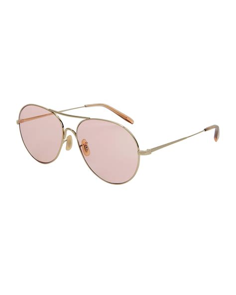 Rockmore Light Pink Aviator Sunglasses