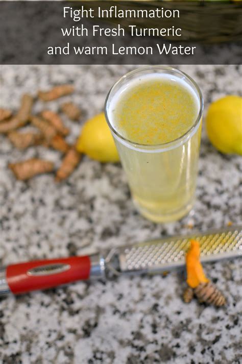Fight Inflammation With Turmeric Lemon Water Recipe Fights