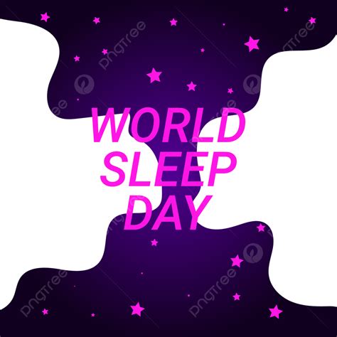 World Sleep Day Vector Art Png World Sleep Day Design With Middle