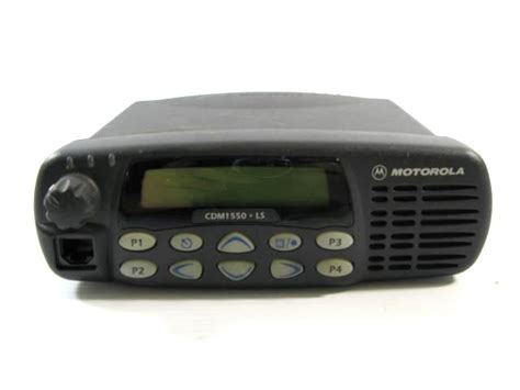 Motorola Cdm 1550 Ls Mobile Radio Ebay