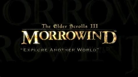 The Elder Scrolls Iii Morrowind Video Tour Trailers 2001 Youtube
