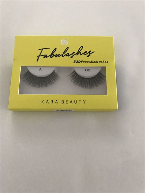 Kara Beauty Fabulashes 3d Faux Mink Lashes A112 Ebay